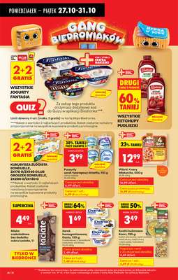 Biedronka - gazetka promocyjna Od poniedziałku od poniedziałku 27.10 do piątku 31.10 - strona 46