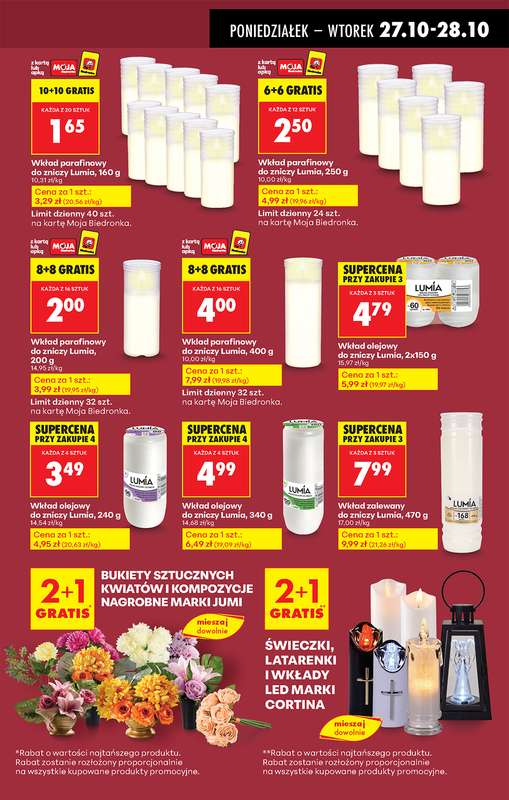 Biedronka - gazetka promocyjna Od poniedziałku od poniedziałku 27.10 do piątku 31.10 - strona 17