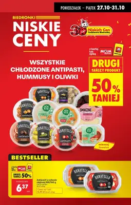 Biedronka - gazetka promocyjna Od poniedziałku, Z ladą tradycyjną od poniedziałku 27.10 do piątku 31.10 - strona 9 Biedronka - gazetka promocyjna Od poniedziałku, Z ladą tradycyjną od poniedziałku 27.10 do piątku 31.10 - strona 9