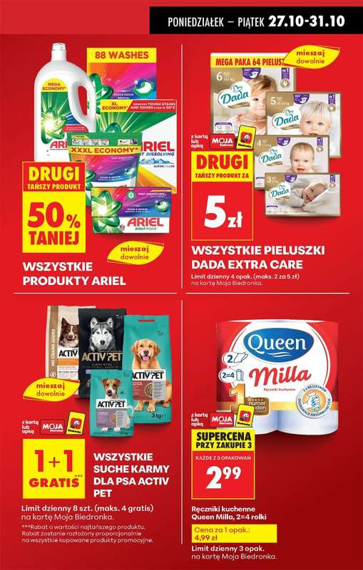 Biedronka - gazetka promocyjna Od poniedziałku, Z ladą tradycyjną od poniedziałku 27.10 do piątku 31.10 - strona 15