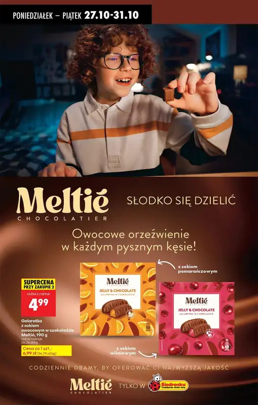 Biedronka - gazetka promocyjna Od poniedziałku, Z ladą tradycyjną od poniedziałku 27.10 do piątku 31.10 - strona 64