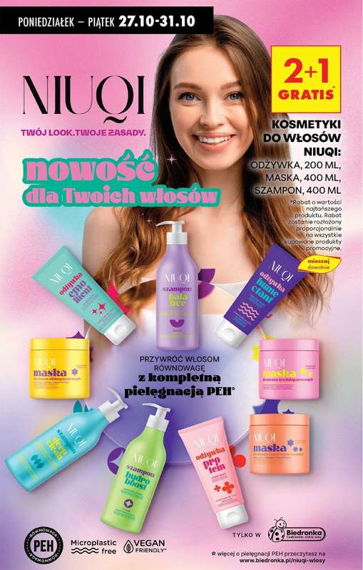 Biedronka - gazetka promocyjna Od poniedzia艂ku, Z lad膮 tradycyjn膮 od poniedzia艂ku 27.10 do pi膮tku 31.10 - strona 83 Biedronka - gazetka promocyjna Od poniedzia艂ku, Z lad膮 tradycyjn膮 od poniedzia艂ku 27.10 do pi膮tku 31.10 - strona 83