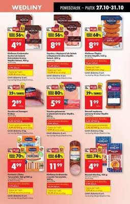 Biedronka - gazetka promocyjna Od poniedziałku, Z ladą tradycyjną od poniedziałku 27.10 do piątku 31.10 - strona 39