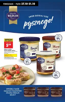 Biedronka - gazetka promocyjna Od poniedziałku, Z ladą tradycyjną od poniedziałku 27.10 do piątku 31.10 - strona 58 Biedronka - gazetka promocyjna Od poniedziałku, Z ladą tradycyjną od poniedziałku 27.10 do piątku 31.10 - strona 58