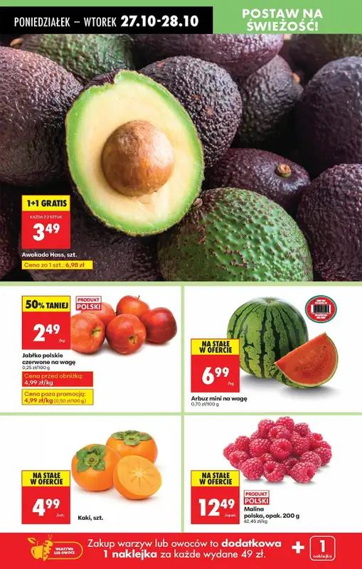 Biedronka - gazetka promocyjna Od poniedziałku, Z ladą tradycyjną od poniedziałku 27.10 do piątku 31.10 - strona 23