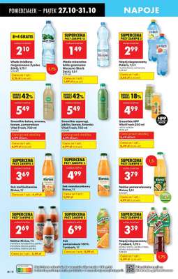 Biedronka - gazetka promocyjna Od poniedziałku, Z ladą tradycyjną od poniedziałku 27.10 do piątku 31.10 - strona 70