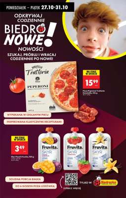 Biedronka - gazetka promocyjna Od poniedziałku, Z ladą tradycyjną od poniedziałku 27.10 do piątku 31.10 - strona 42