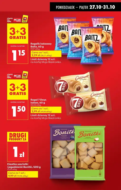 Biedronka - gazetka promocyjna Od poniedziałku, Z ladą tradycyjną od poniedziałku 27.10 do piątku 31.10 - strona 11