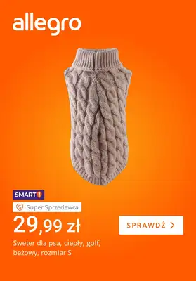 Allegro - gazetka promocyjna Pupil gotowy na chłody od wtorku 28.10 do poniedziałku 03.11 Allegro - gazetka promocyjna Pupil gotowy na chłody od wtorku 28.10 do poniedziałku 03.11