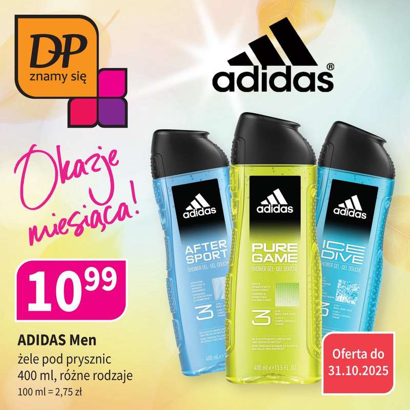 Drogerie Polskie - gazetka promocyjna Promocje Klub DP od poniedzia艂ku 27.10 do pi膮tku 31.10 - strona 2 Drogerie Polskie - gazetka promocyjna Promocje Klub DP od poniedzia艂ku 27.10 do pi膮tku 31.10 - strona 2