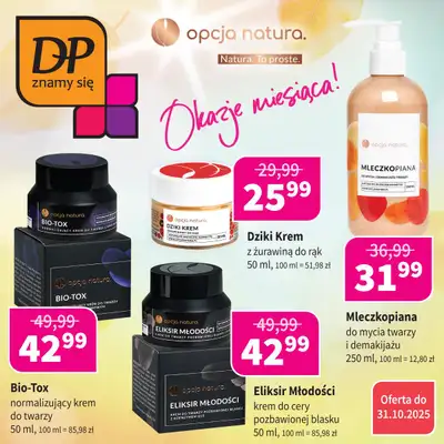 Drogerie Polskie - gazetka promocyjna Promocje Klub DP od poniedziałku 27.10 do piątku 31.10 - strona 3 Drogerie Polskie - gazetka promocyjna Promocje Klub DP od poniedziałku 27.10 do piątku 31.10 - strona 3
