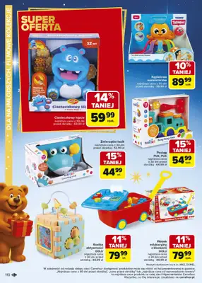 Carrefour - gazetka promocyjna Gazetka Zabawki od poniedziałku 03.11 do wtorku 23.12 - strona 110 Carrefour - gazetka promocyjna Gazetka Zabawki od poniedziałku 03.11 do wtorku 23.12 - strona 110