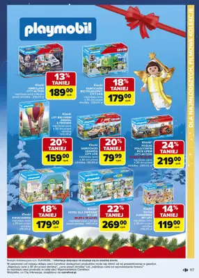 Carrefour - gazetka promocyjna Gazetka Zabawki od poniedziałku 03.11 do wtorku 23.12 - strona 117 Carrefour - gazetka promocyjna Gazetka Zabawki od poniedziałku 03.11 do wtorku 23.12 - strona 117
