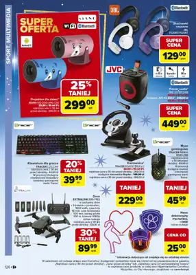 Carrefour - gazetka promocyjna Gazetka Zabawki od poniedziałku 03.11 do wtorku 23.12 - strona 126 Carrefour - gazetka promocyjna Gazetka Zabawki od poniedziałku 03.11 do wtorku 23.12 - strona 126