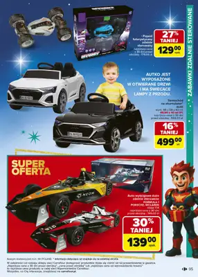 Carrefour - gazetka promocyjna Gazetka Zabawki od poniedziałku 03.11 do wtorku 23.12 - strona 95 Carrefour - gazetka promocyjna Gazetka Zabawki od poniedziałku 03.11 do wtorku 23.12 - strona 95