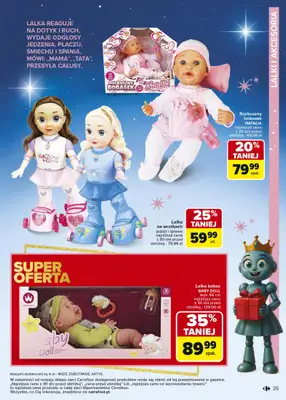 Carrefour - gazetka promocyjna Gazetka Zabawki od poniedziałku 03.11 do wtorku 23.12 - strona 35 Carrefour - gazetka promocyjna Gazetka Zabawki od poniedziałku 03.11 do wtorku 23.12 - strona 35
