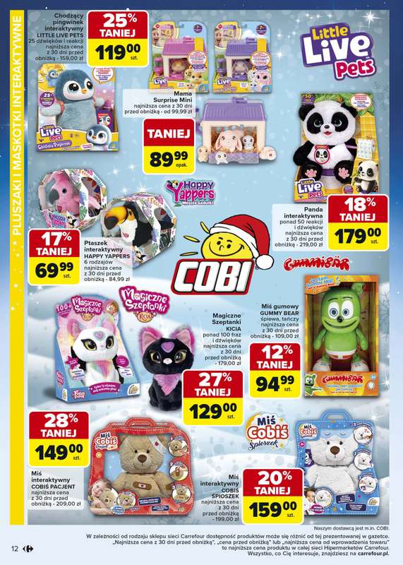 Carrefour - gazetka promocyjna Gazetka Zabawki od poniedziałku 03.11 do wtorku 23.12 - strona 12