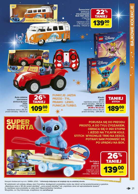 Carrefour - gazetka promocyjna Gazetka Zabawki od poniedzia艂ku 03.11 do wtorku 23.12 - strona 21 Carrefour - gazetka promocyjna Gazetka Zabawki od poniedzia艂ku 03.11 do wtorku 23.12 - strona 21