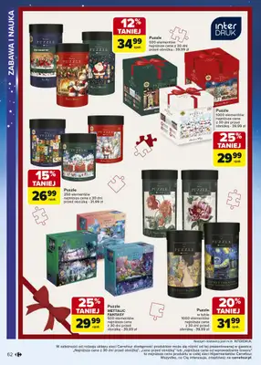 Carrefour - gazetka promocyjna Gazetka Zabawki od poniedziałku 03.11 do wtorku 23.12 - strona 62 Carrefour - gazetka promocyjna Gazetka Zabawki od poniedziałku 03.11 do wtorku 23.12 - strona 62