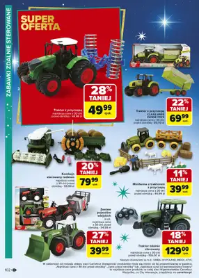 Carrefour - gazetka promocyjna Gazetka Zabawki od poniedziałku 03.11 do wtorku 23.12 - strona 102 Carrefour - gazetka promocyjna Gazetka Zabawki od poniedziałku 03.11 do wtorku 23.12 - strona 102