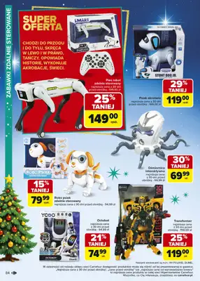 Carrefour - gazetka promocyjna Gazetka Zabawki od poniedziałku 03.11 do wtorku 23.12 - strona 84 Carrefour - gazetka promocyjna Gazetka Zabawki od poniedziałku 03.11 do wtorku 23.12 - strona 84