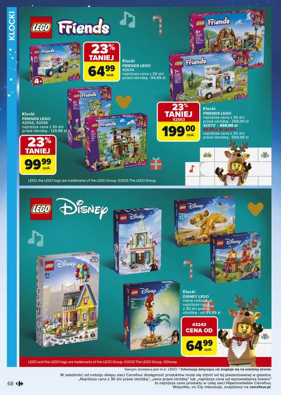 Carrefour - gazetka promocyjna Gazetka Zabawki od poniedzia艂ku 03.11 do wtorku 23.12 - strona 68 Carrefour - gazetka promocyjna Gazetka Zabawki od poniedzia艂ku 03.11 do wtorku 23.12 - strona 68