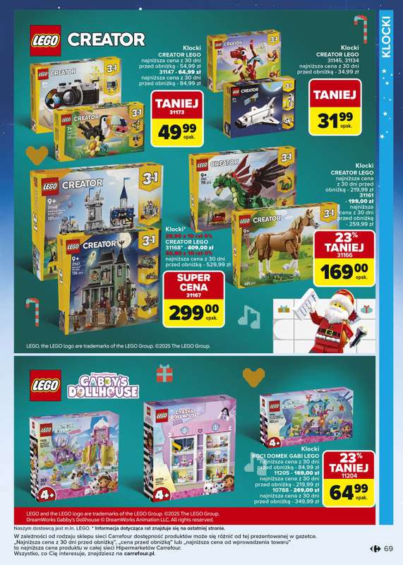 Carrefour - gazetka promocyjna Gazetka Zabawki od poniedzia艂ku 03.11 do wtorku 23.12 - strona 69 Carrefour - gazetka promocyjna Gazetka Zabawki od poniedzia艂ku 03.11 do wtorku 23.12 - strona 69
