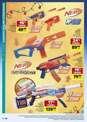 Carrefour - gazetka promocyjna Gazetka Zabawki od poniedziałku 03.11 do wtorku 23.12 - strona 106 Carrefour - gazetka promocyjna Gazetka Zabawki od poniedziałku 03.11 do wtorku 23.12 - strona 106