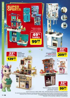 Carrefour - gazetka promocyjna Gazetka Zabawki od poniedziałku 03.11 do wtorku 23.12 - strona 46 Carrefour - gazetka promocyjna Gazetka Zabawki od poniedziałku 03.11 do wtorku 23.12 - strona 46