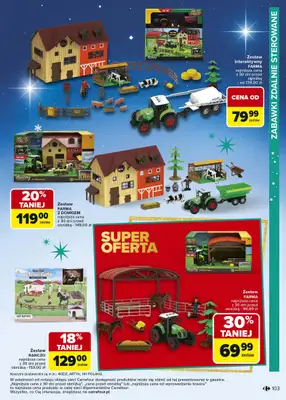 Carrefour - gazetka promocyjna Gazetka Zabawki od poniedziałku 03.11 do wtorku 23.12 - strona 103 Carrefour - gazetka promocyjna Gazetka Zabawki od poniedziałku 03.11 do wtorku 23.12 - strona 103