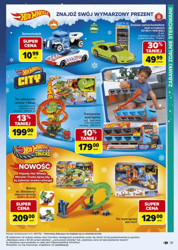 Carrefour - gazetka promocyjna Gazetka Zabawki od poniedzia艂ku 03.11 do wtorku 23.12 - strona 91 Carrefour - gazetka promocyjna Gazetka Zabawki od poniedzia艂ku 03.11 do wtorku 23.12 - strona 91