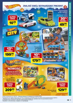 Carrefour - gazetka promocyjna Gazetka Zabawki od poniedziałku 03.11 do wtorku 23.12 - strona 91 Carrefour - gazetka promocyjna Gazetka Zabawki od poniedziałku 03.11 do wtorku 23.12 - strona 91