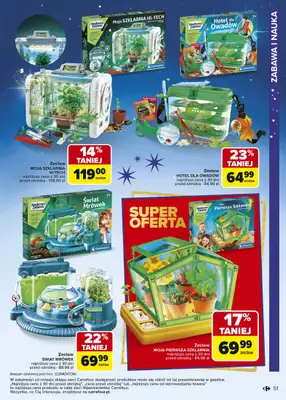Carrefour - gazetka promocyjna Gazetka Zabawki od poniedziałku 03.11 do wtorku 23.12 - strona 51 Carrefour - gazetka promocyjna Gazetka Zabawki od poniedziałku 03.11 do wtorku 23.12 - strona 51