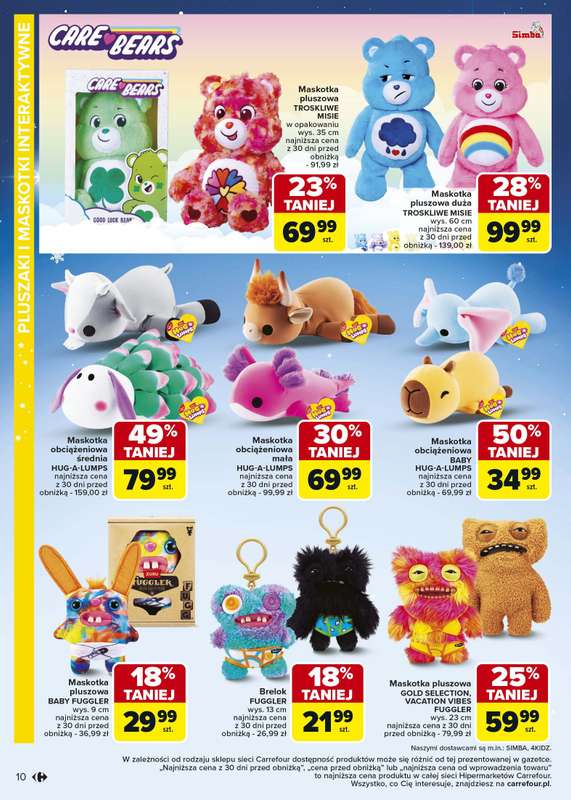 Carrefour - gazetka promocyjna Gazetka Zabawki od poniedzia艂ku 03.11 do wtorku 23.12 - strona 10 Carrefour - gazetka promocyjna Gazetka Zabawki od poniedzia艂ku 03.11 do wtorku 23.12 - strona 10