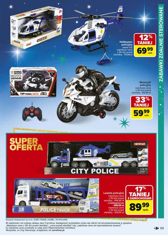 Carrefour - gazetka promocyjna Gazetka Zabawki od poniedzia艂ku 03.11 do wtorku 23.12 - strona 99 Carrefour - gazetka promocyjna Gazetka Zabawki od poniedzia艂ku 03.11 do wtorku 23.12 - strona 99