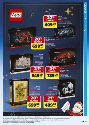 Carrefour - gazetka promocyjna Gazetka Zabawki od poniedziałku 03.11 do wtorku 23.12 - strona 65 Carrefour - gazetka promocyjna Gazetka Zabawki od poniedziałku 03.11 do wtorku 23.12 - strona 65