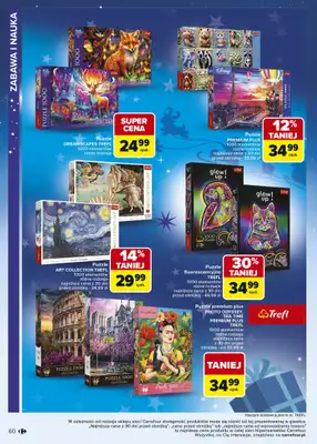 Carrefour - gazetka promocyjna Gazetka Zabawki od poniedziałku 03.11 do wtorku 23.12 - strona 60 Carrefour - gazetka promocyjna Gazetka Zabawki od poniedziałku 03.11 do wtorku 23.12 - strona 60