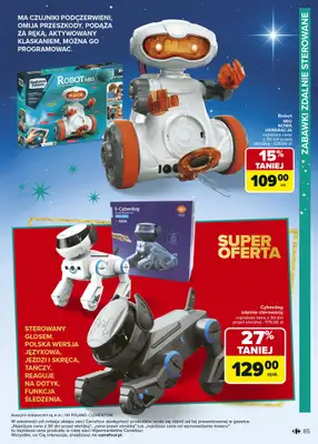 Carrefour - gazetka promocyjna Gazetka Zabawki od poniedziałku 03.11 do wtorku 23.12 - strona 85 Carrefour - gazetka promocyjna Gazetka Zabawki od poniedziałku 03.11 do wtorku 23.12 - strona 85