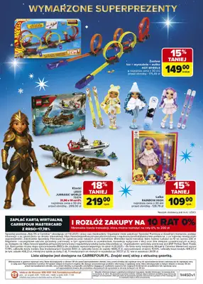 Carrefour - gazetka promocyjna Gazetka Zabawki od poniedziałku 03.11 do wtorku 23.12 - strona 128 Carrefour - gazetka promocyjna Gazetka Zabawki od poniedziałku 03.11 do wtorku 23.12 - strona 128