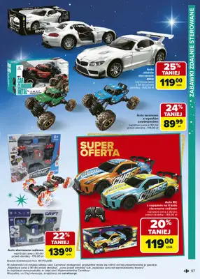 Carrefour - gazetka promocyjna Gazetka Zabawki od poniedziałku 03.11 do wtorku 23.12 - strona 97 Carrefour - gazetka promocyjna Gazetka Zabawki od poniedziałku 03.11 do wtorku 23.12 - strona 97
