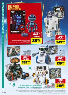 Carrefour - gazetka promocyjna Gazetka Zabawki od poniedziałku 03.11 do wtorku 23.12 - strona 86 Carrefour - gazetka promocyjna Gazetka Zabawki od poniedziałku 03.11 do wtorku 23.12 - strona 86