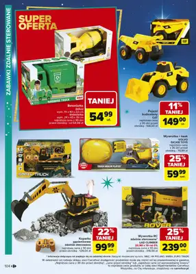 Carrefour - gazetka promocyjna Gazetka Zabawki od poniedziałku 03.11 do wtorku 23.12 - strona 104 Carrefour - gazetka promocyjna Gazetka Zabawki od poniedziałku 03.11 do wtorku 23.12 - strona 104