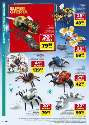 Carrefour - gazetka promocyjna Gazetka Zabawki od poniedziałku 03.11 do wtorku 23.12 - strona 82 Carrefour - gazetka promocyjna Gazetka Zabawki od poniedziałku 03.11 do wtorku 23.12 - strona 82