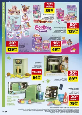 Carrefour - gazetka promocyjna Gazetka Zabawki od poniedziałku 03.11 do wtorku 23.12 - strona 44 Carrefour - gazetka promocyjna Gazetka Zabawki od poniedziałku 03.11 do wtorku 23.12 - strona 44