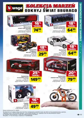 Carrefour - gazetka promocyjna Gazetka Zabawki od poniedziałku 03.11 do wtorku 23.12 - strona 93 Carrefour - gazetka promocyjna Gazetka Zabawki od poniedziałku 03.11 do wtorku 23.12 - strona 93
