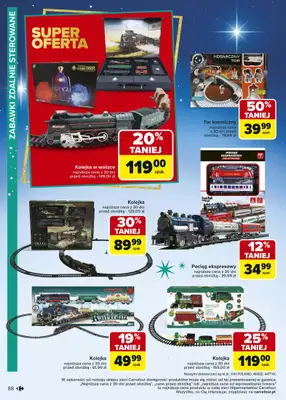 Carrefour - gazetka promocyjna Gazetka Zabawki od poniedziałku 03.11 do wtorku 23.12 - strona 88 Carrefour - gazetka promocyjna Gazetka Zabawki od poniedziałku 03.11 do wtorku 23.12 - strona 88