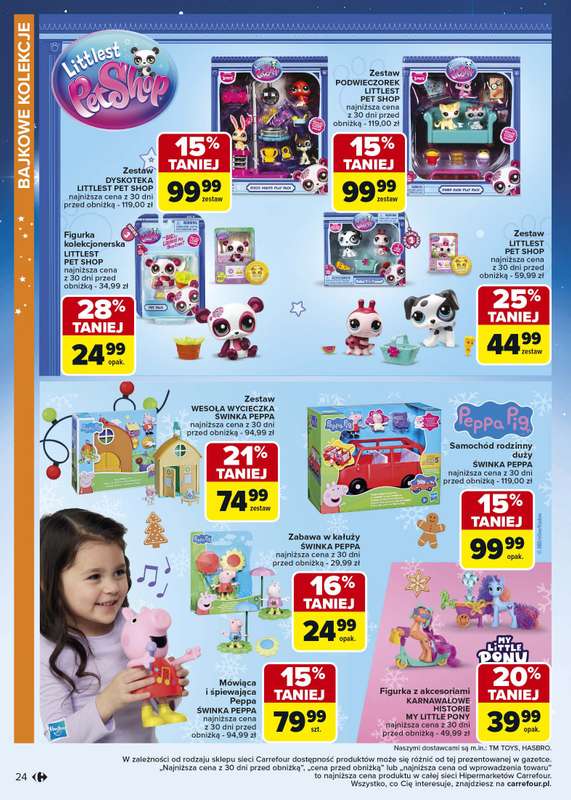 Carrefour - gazetka promocyjna Gazetka Zabawki od poniedzia艂ku 03.11 do wtorku 23.12 - strona 24 Carrefour - gazetka promocyjna Gazetka Zabawki od poniedzia艂ku 03.11 do wtorku 23.12 - strona 24