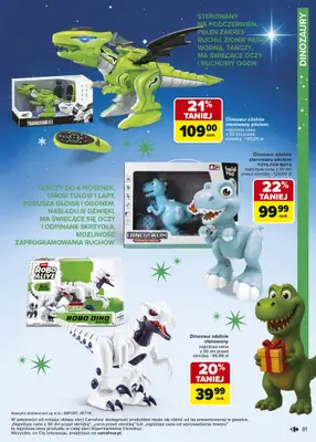 Carrefour - gazetka promocyjna Gazetka Zabawki od poniedziałku 03.11 do wtorku 23.12 - strona 81 Carrefour - gazetka promocyjna Gazetka Zabawki od poniedziałku 03.11 do wtorku 23.12 - strona 81