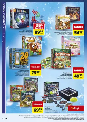 Carrefour - gazetka promocyjna Gazetka Zabawki od poniedziałku 03.11 do wtorku 23.12 - strona 52 Carrefour - gazetka promocyjna Gazetka Zabawki od poniedziałku 03.11 do wtorku 23.12 - strona 52