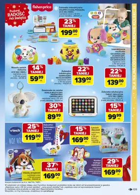 Carrefour - gazetka promocyjna Gazetka Zabawki od poniedziałku 03.11 do wtorku 23.12 - strona 109 Carrefour - gazetka promocyjna Gazetka Zabawki od poniedziałku 03.11 do wtorku 23.12 - strona 109